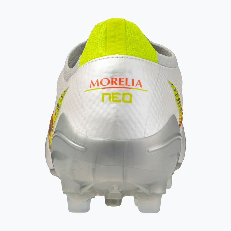 Futbolo batai Mizuno Morelia Neo V β Japan AG white/lava orange/evening primrose 3
