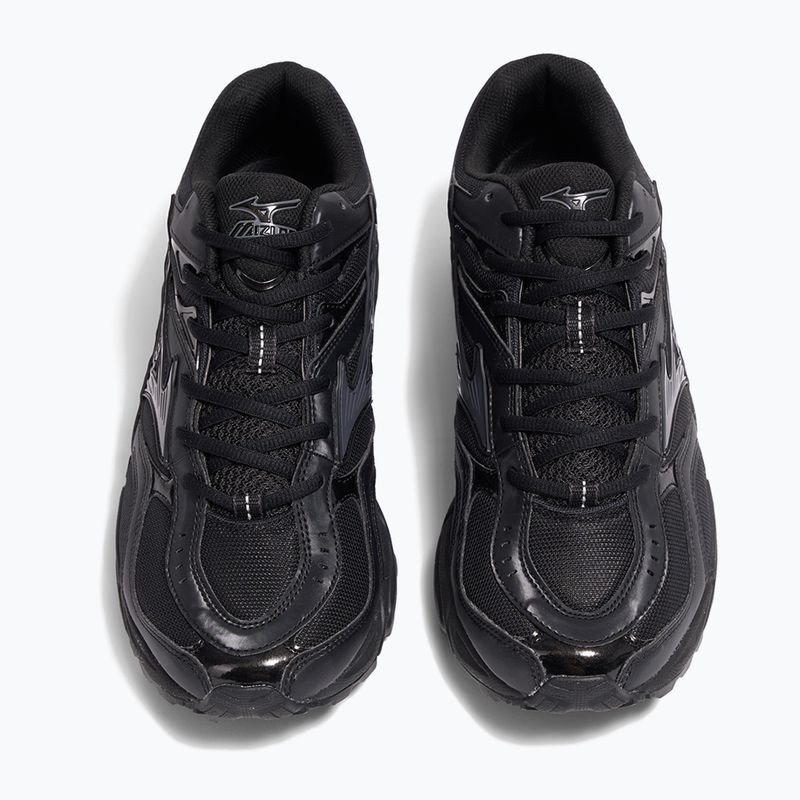 Batai Mizuno Wave Mustang Ls Black/Iron Gate/Metallic Gray 4