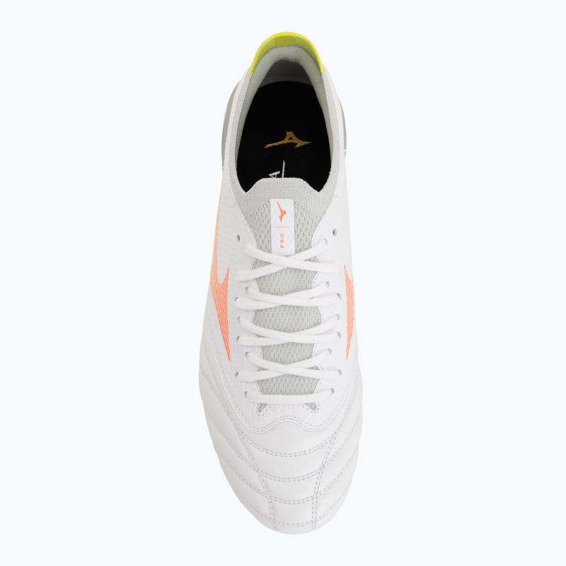 Futbolo batai Mizuno Morelia Neo V β Pro AG white/lava orange/evening primrose 5