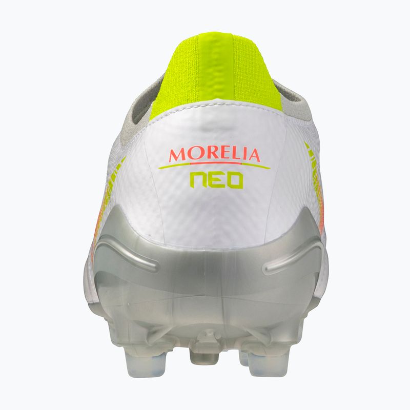Futbolo batai Mizuno Morelia Neo V β Pro AG white/lava orange/evening primrose 3