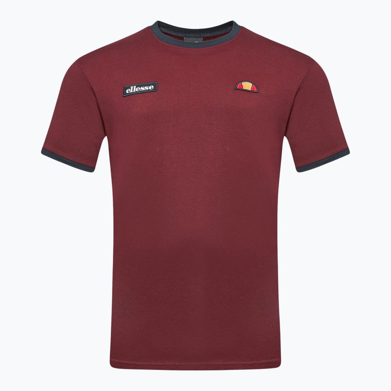 Vyriški marškinėliai Ellesse Ferdorini burgundy