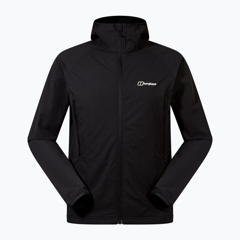 Vyriška softshell striukė Berghaus Skelbo black 7