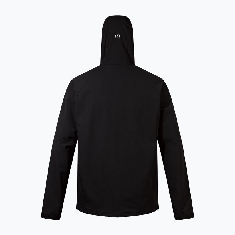 Vyriška softshell striukė Berghaus Skelbo black 8