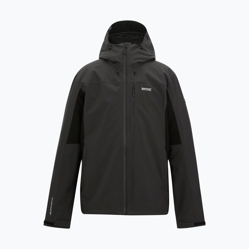 Vyriška softshell striukė REGATTA Birchdale II ash/black 10
