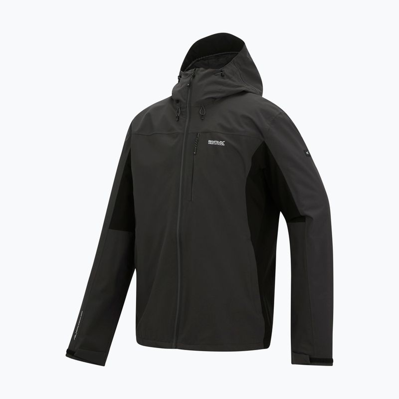 Vyriška softshell striukė REGATTA Birchdale II ash/black 12