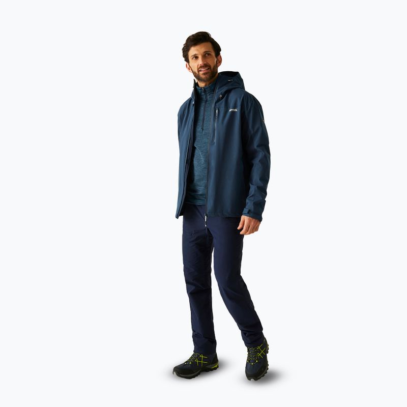 Vyriška softshell striukė REGATTA Birchdale II moonlight denim/navy 2