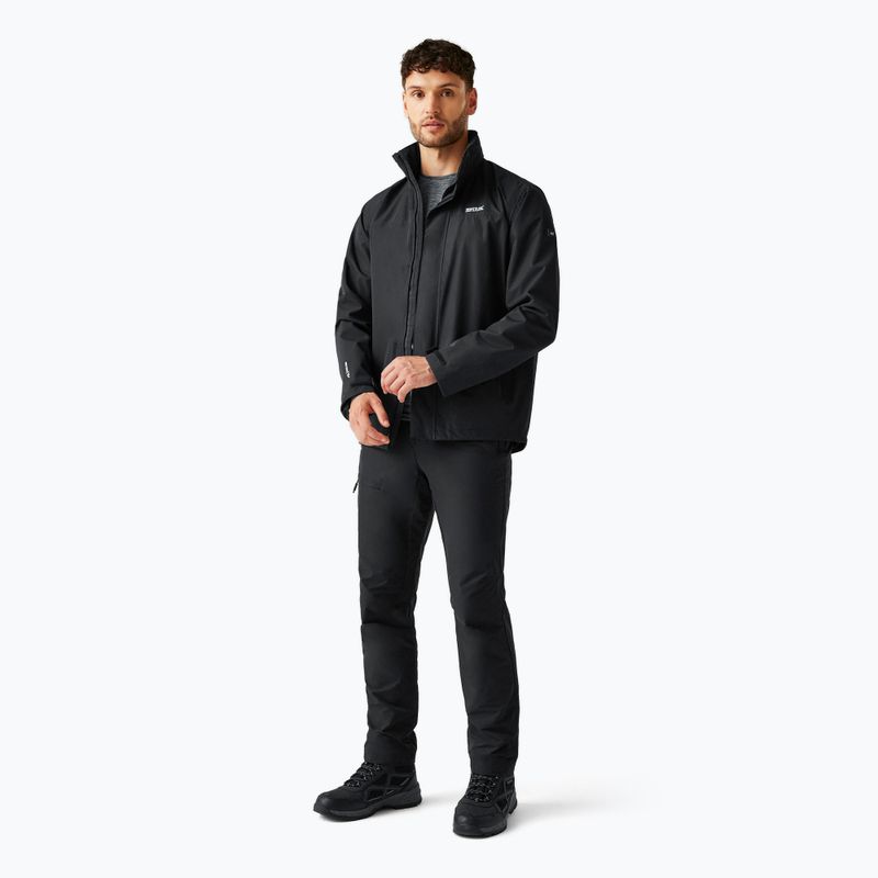 Vyriška softshell striukė REGATTA Matt II black 2