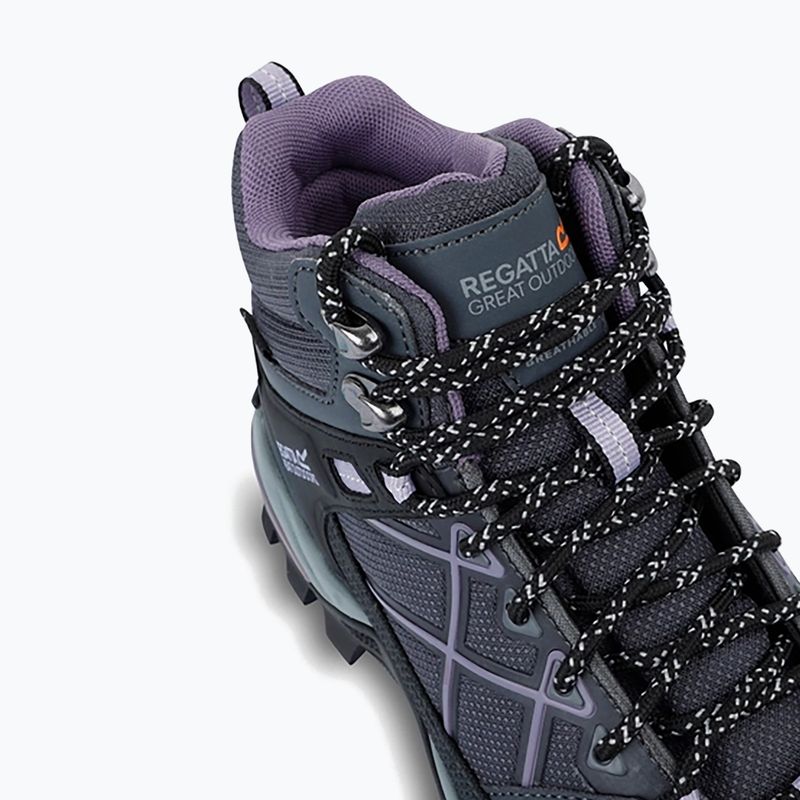 Vyriški trekinginiai batai REGATTA Samaris III seal grey/purple 4