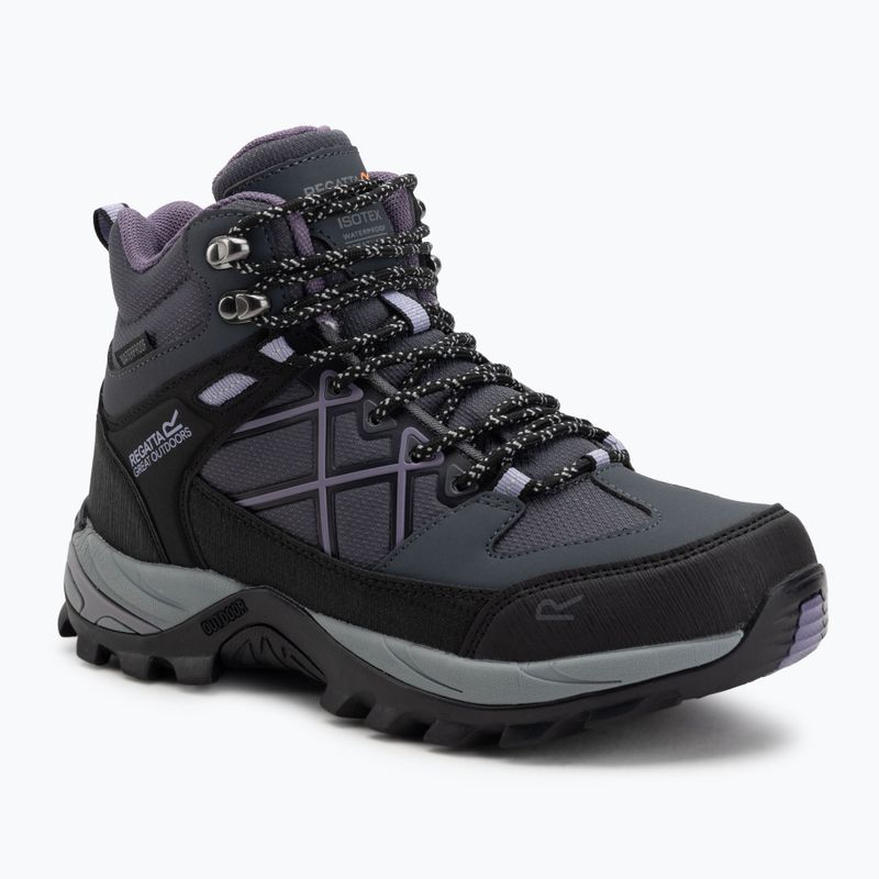 Vyriški trekinginiai batai REGATTA Samaris III seal grey/purple
