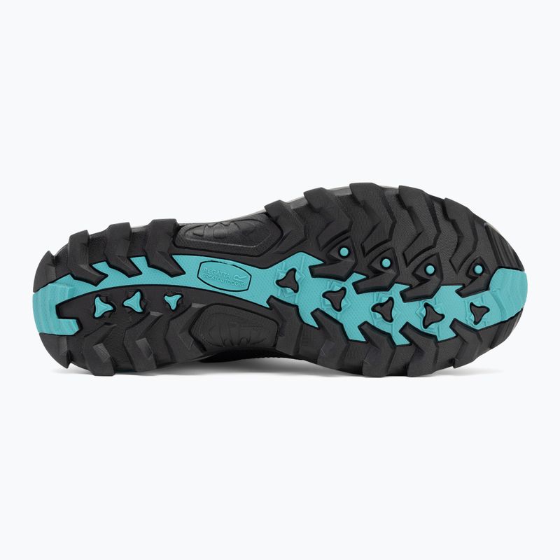 Moteriški trekingo batai REGATTA Samaris III Low seal grey/turquoise 4