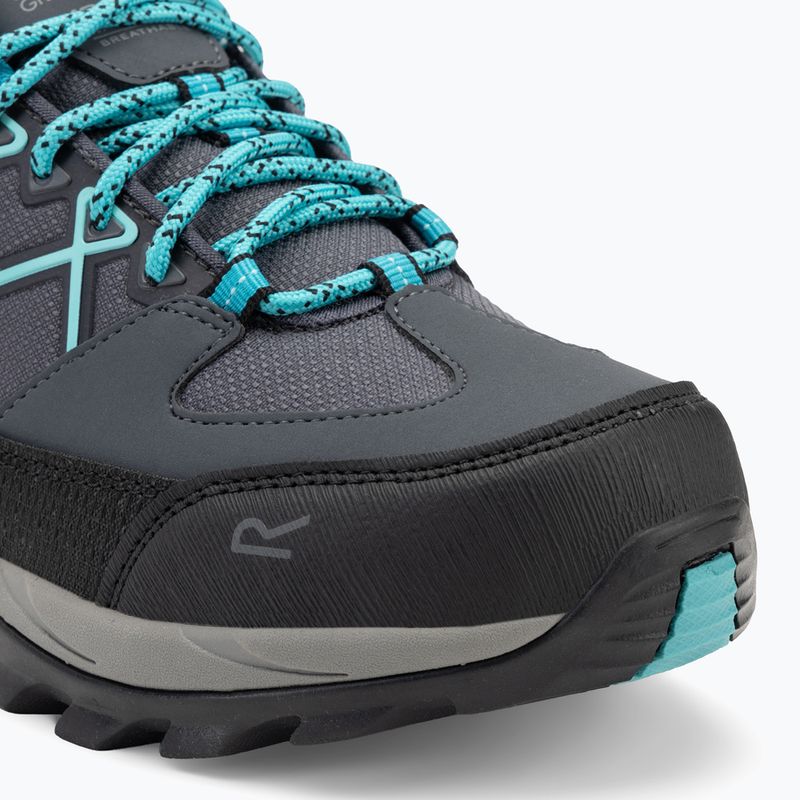 Moteriški trekingo batai REGATTA Samaris III Low seal grey/turquoise 7
