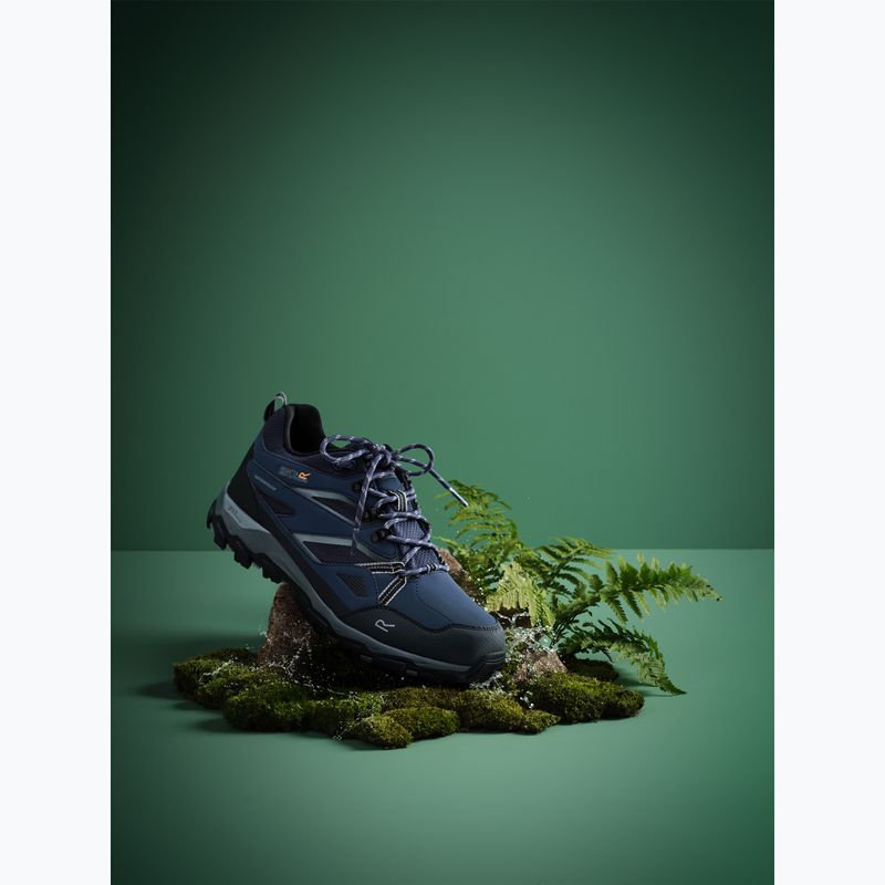 Vyriški trekingo batai REGATTA Holcombe III Low navy/dark stee 9