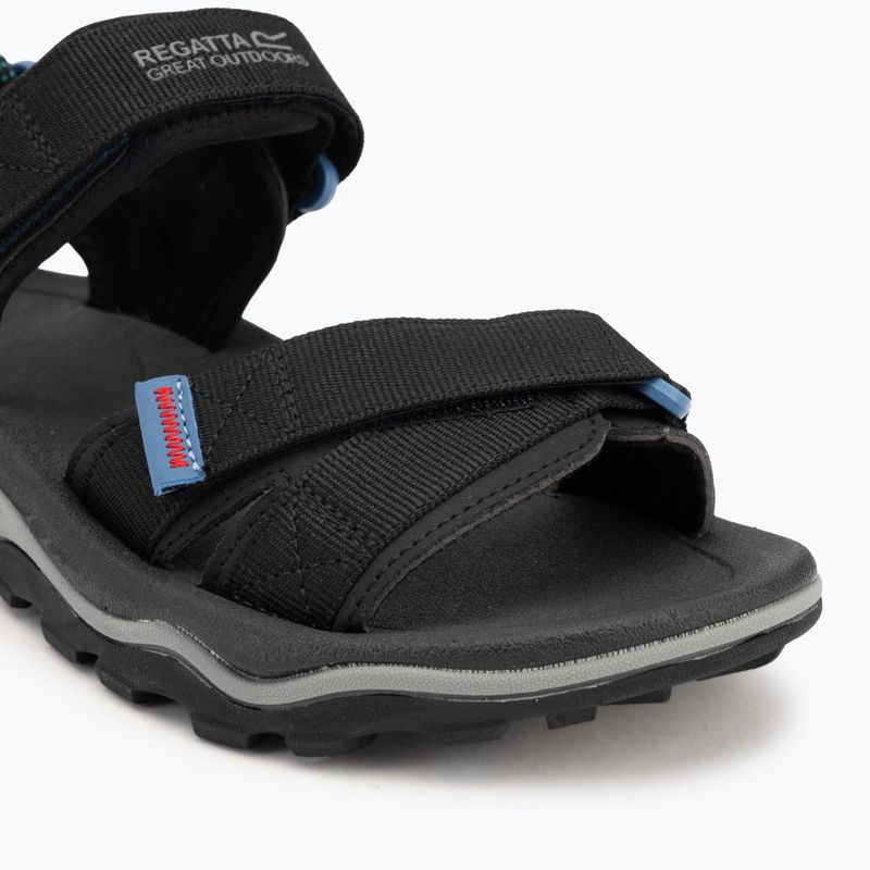 REGATTA vyriški sandalai Blaze black/coronet blue 7