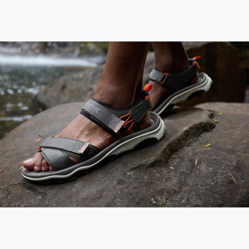 REGATTA vyriški Blaze treetop/blaze orange sandalai 9