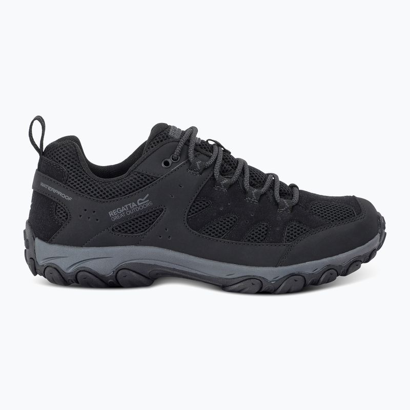 Vyriški trekingo batai REGATTA Edgepoint IV Low black/granite 2