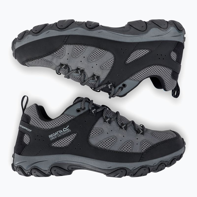 Vyriški trekingo batai REGATTA Edgepoint IV Low granite/dark steel 5