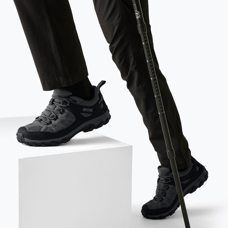 Vyriški žygio batai REGATTA Edgepoint IV Low granite/dark steel 16