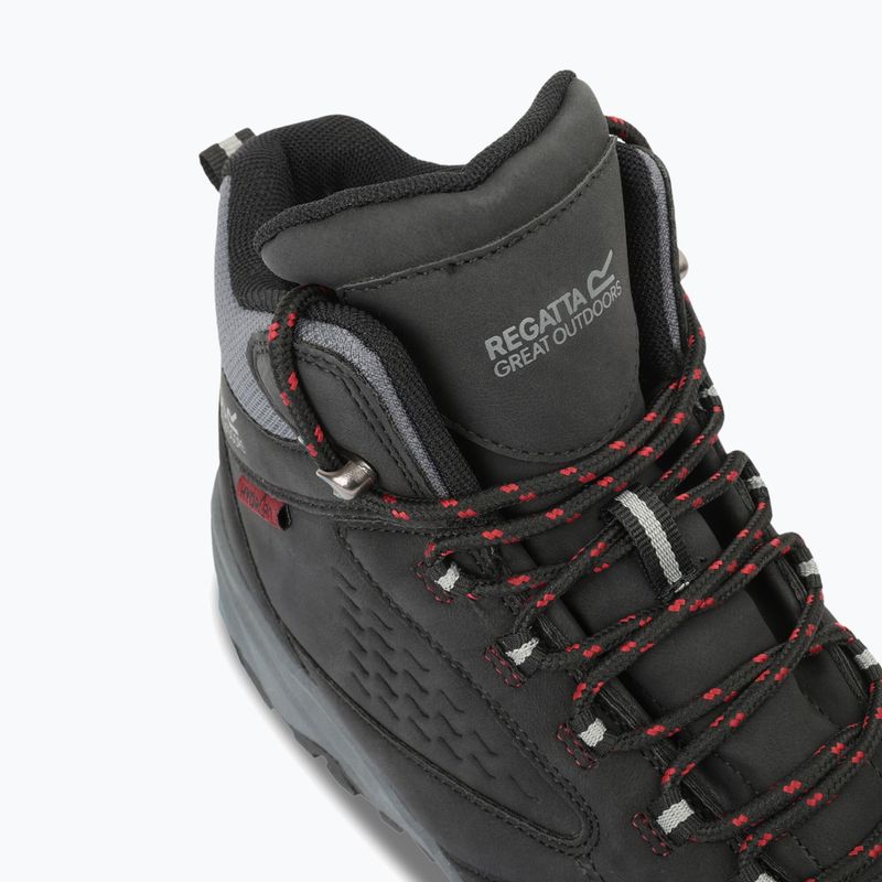 Vyriški turistiniai batai REGATTA Amble black/rio red 16