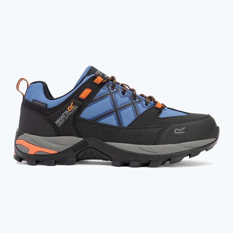 REGATTA vyriški trekingo batai Samaris III Low olympian blue/black/tango 2