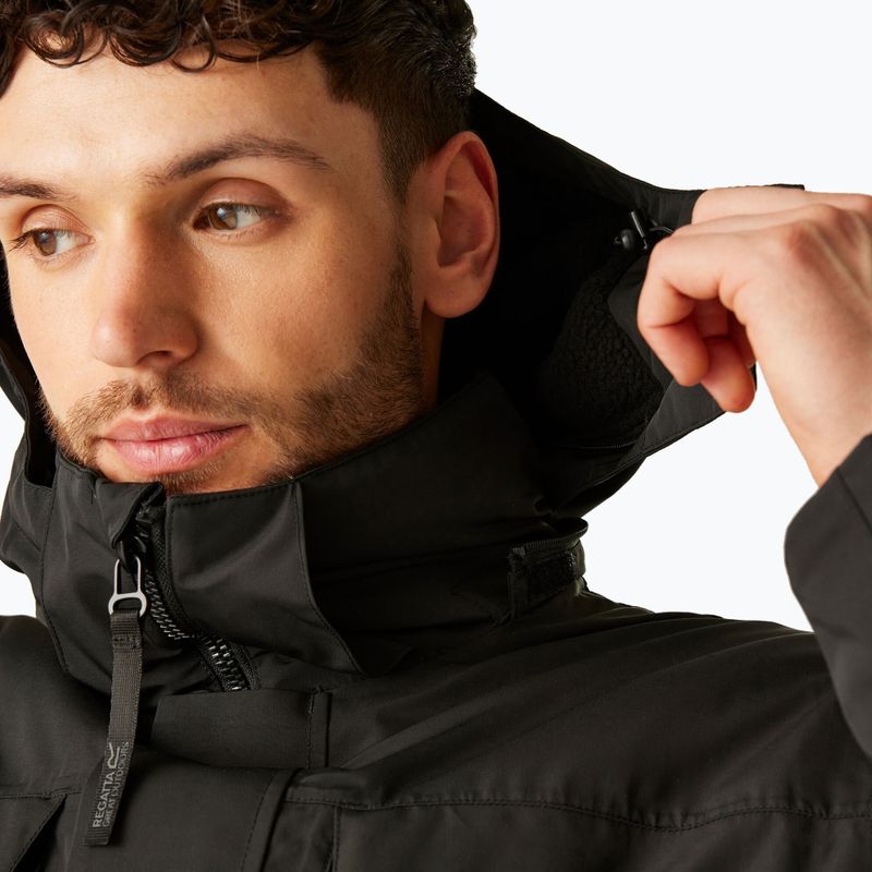 Vyriška lietaus striukė REGATTA brown black 4