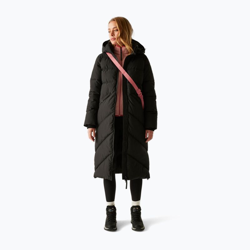 Moteriškas pašiltintas paltas REGATTA Ujeane black 2