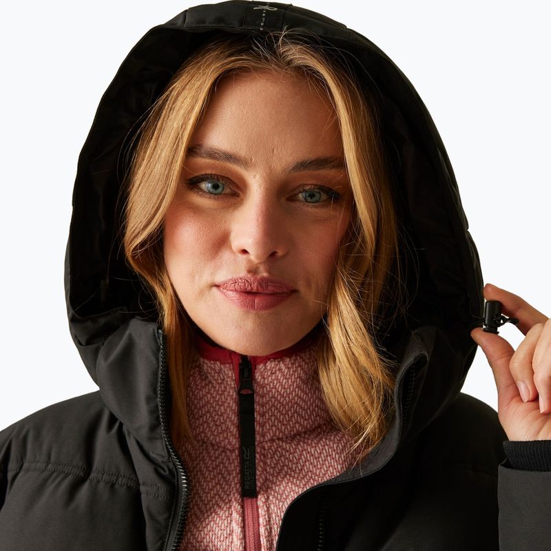 Moteriškas pašiltintas paltas REGATTA Ujeane black 4