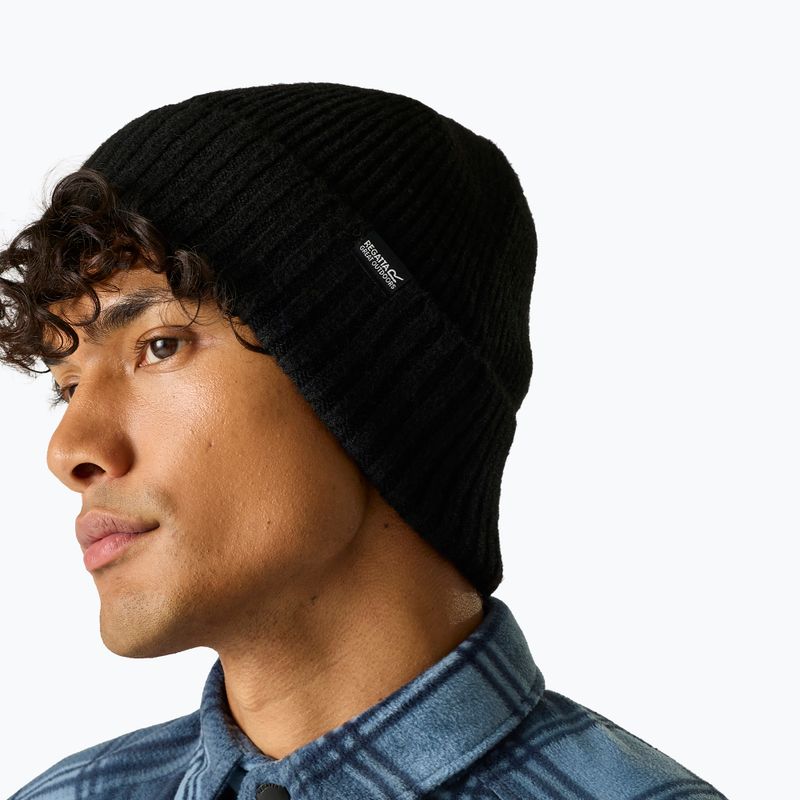 Žieminė moteriška kepurė REGATTA Ribbed Basic black 5