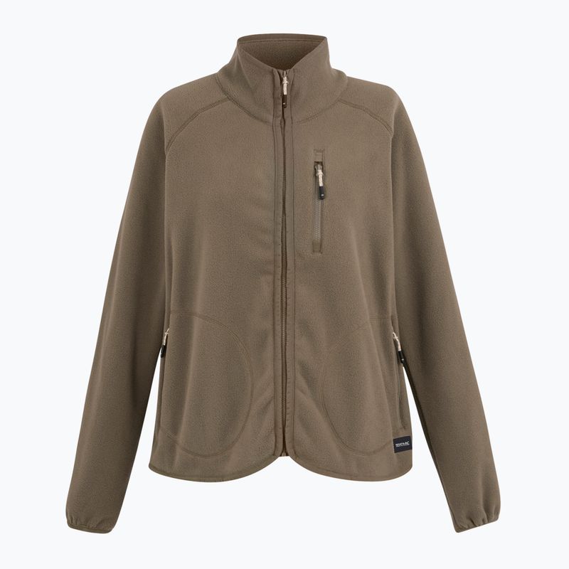 Moteriškas flisinis džemperis REGATTA Frankie Full Zip mocha 6