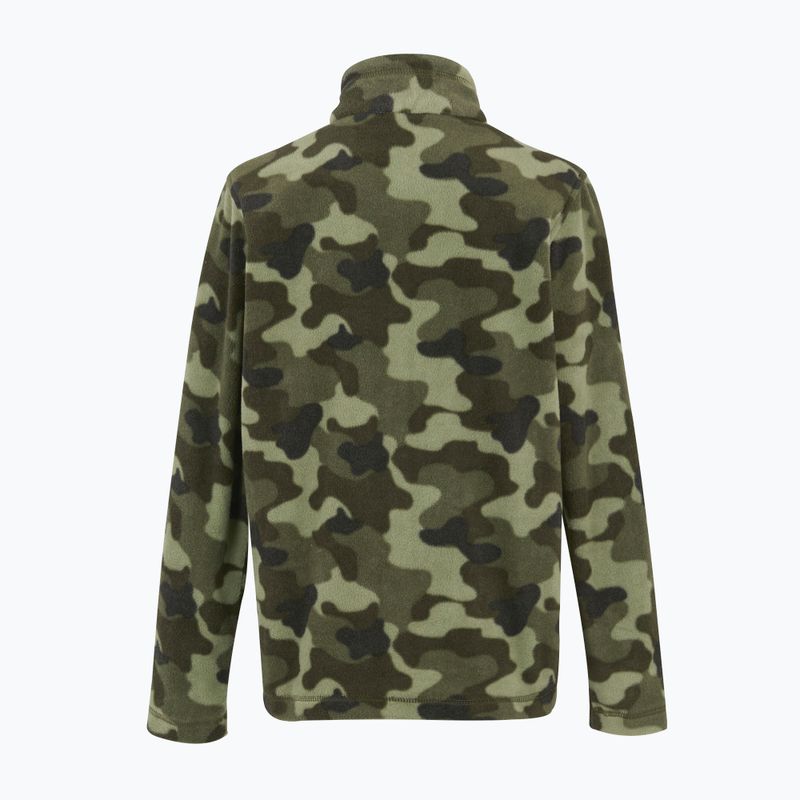 Vaikiškas flisinis džemperis REGATTA Hot Shot II olive night camo 6