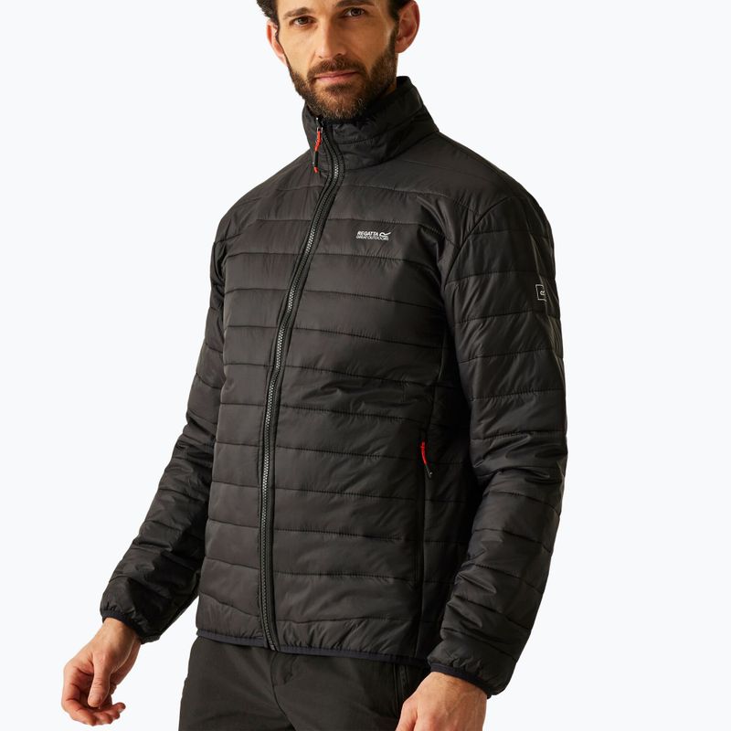 Vyriška 3-in-1 striukė REGATTA Wentwood dark maroon/black 8