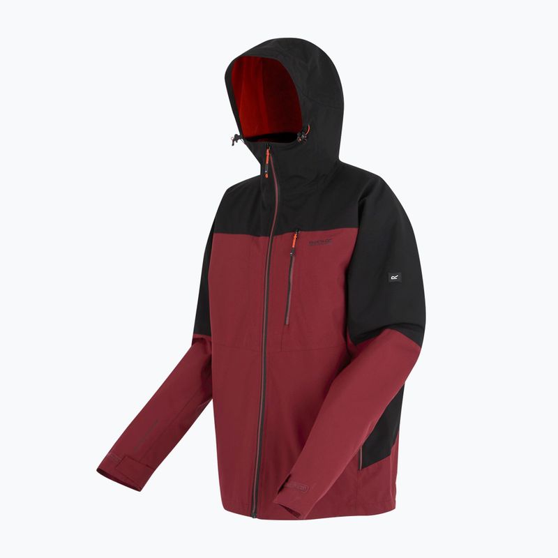 Vyriška 3-in-1 striukė REGATTA Wentwood dark maroon/black 11