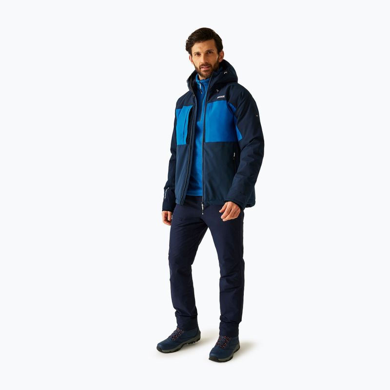 Vyriška lietaus striukė REGATTA Maland Insulated snorkel blue/moonlight denim 2