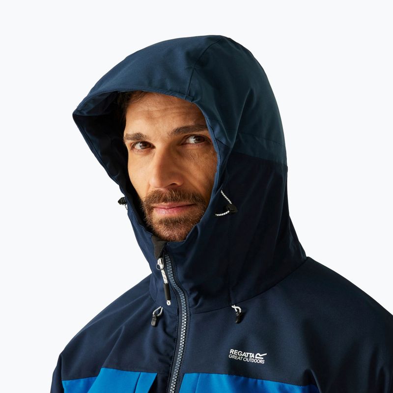 Vyriška lietaus striukė REGATTA Maland Insulated snorkel blue/moonlight denim 4