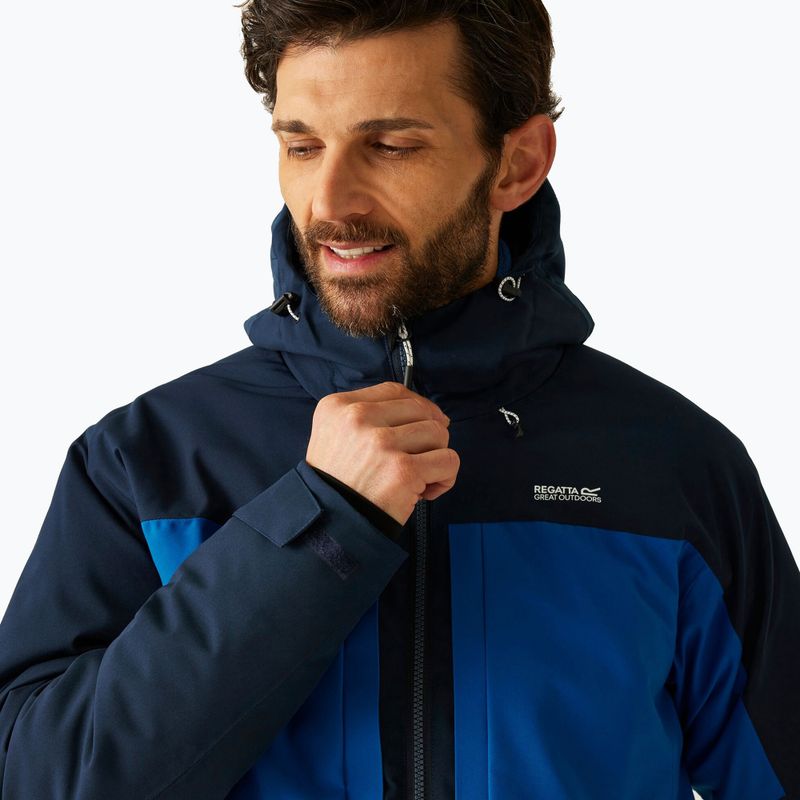 Vyriška lietaus striukė REGATTA Maland Insulated snorkel blue/moonlight denim 5