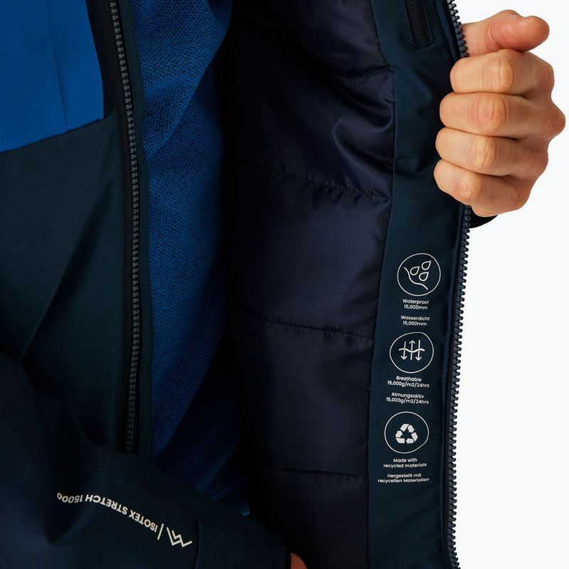 Vyriška lietaus striukė REGATTA Maland Insulated snorkel blue/moonlight denim 7