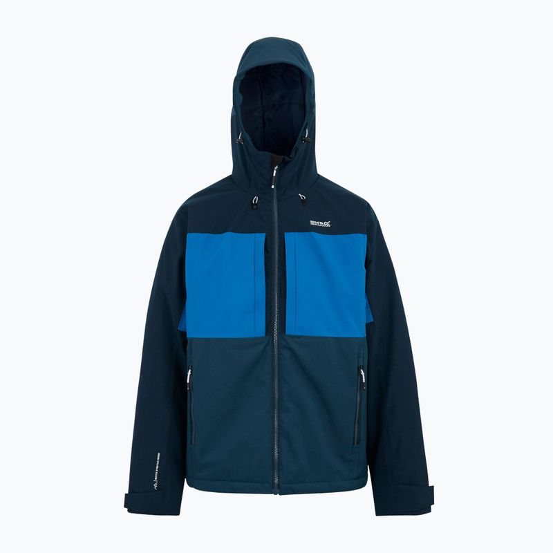 Vyriška lietaus striukė REGATTA Maland Insulated snorkel blue/moonlight denim 8
