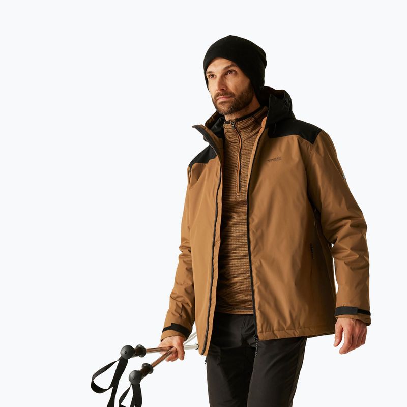 Vyriška lietaus striukė REGATTA Thornridge nut brown/black 4