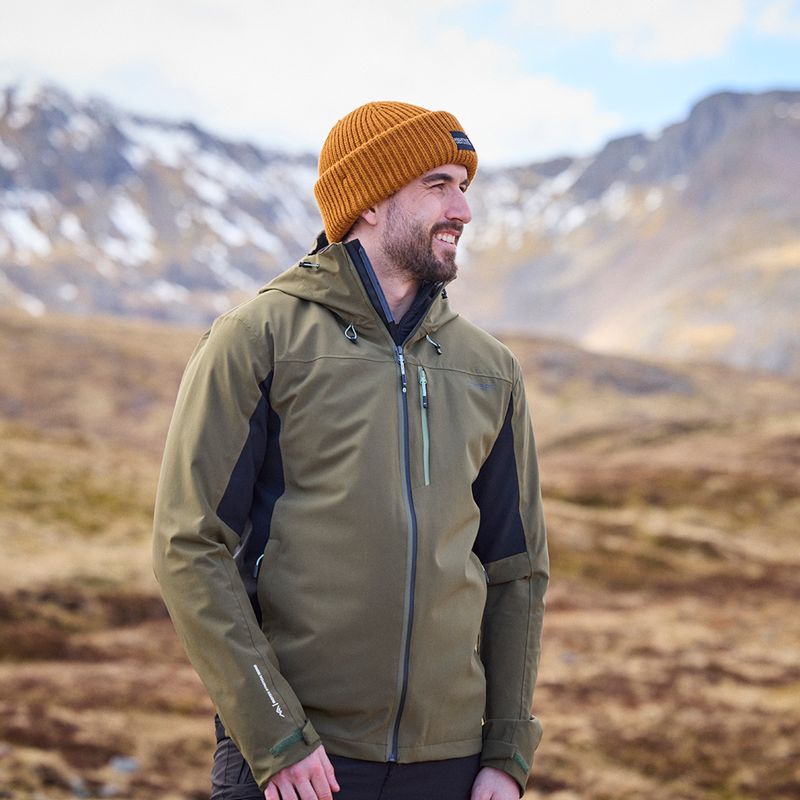 Vyriška softshell striukė REGATTA Birchdale II olive night/black 15