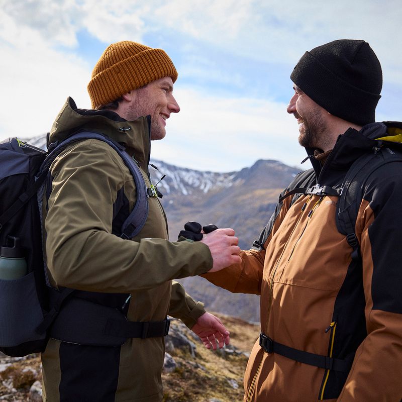 Vyriška softshell striukė REGATTA Birchdale II olive night/black 17