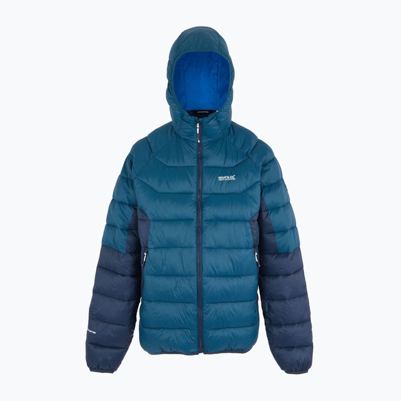 Vyriška pašiltinta striukė REGATTA Hooded Dalent moonlight denim/navy 8