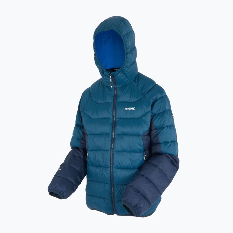 Vyriška pašiltinta striukė REGATTA Hooded Dalent moonlight denim/navy 10