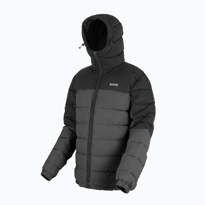 Vyriška pašiltinta striukė REGATTA Aldthron ash/black 10