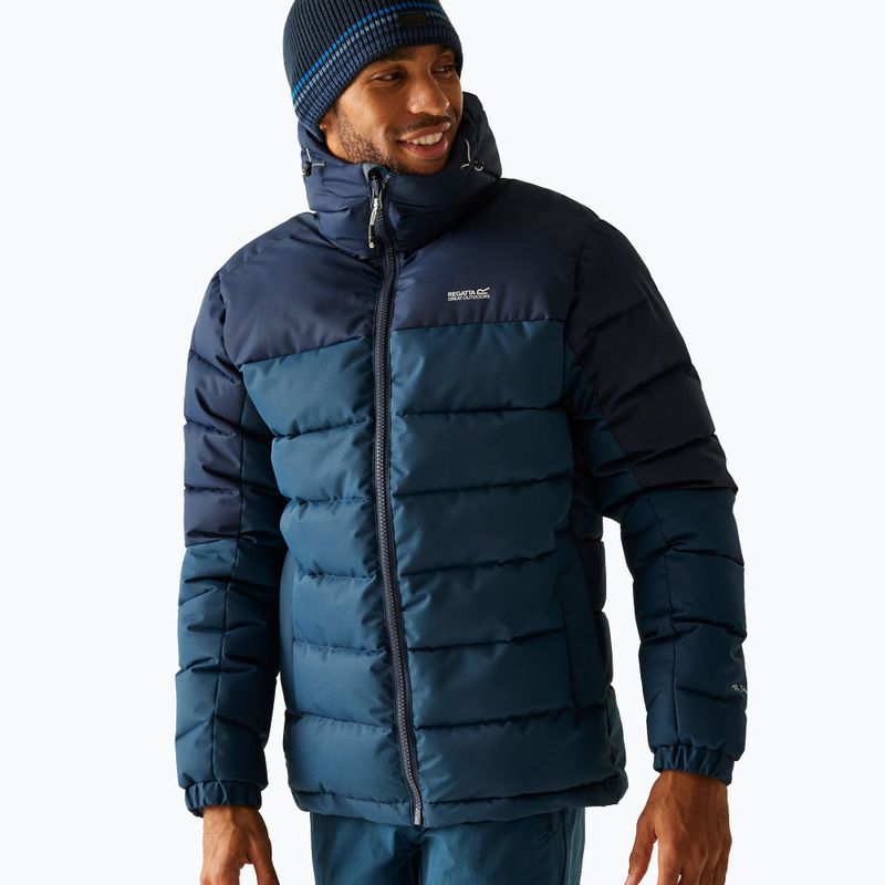 Vyriška pašiltinta striukė REGATTA Aldthron moonlight denim/navy 3