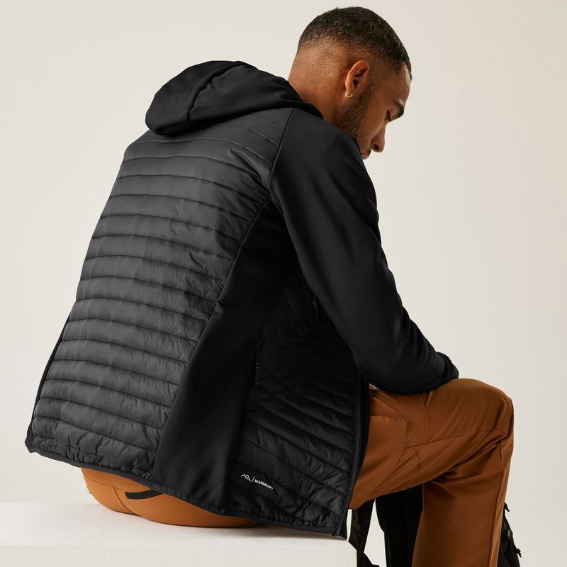 Vyriška hibridinė striukė REGATTA Andreson Hybrid black 9