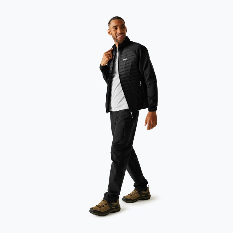 Vyriška hibridinė striukė Regatta Clumber Hybrid black 2