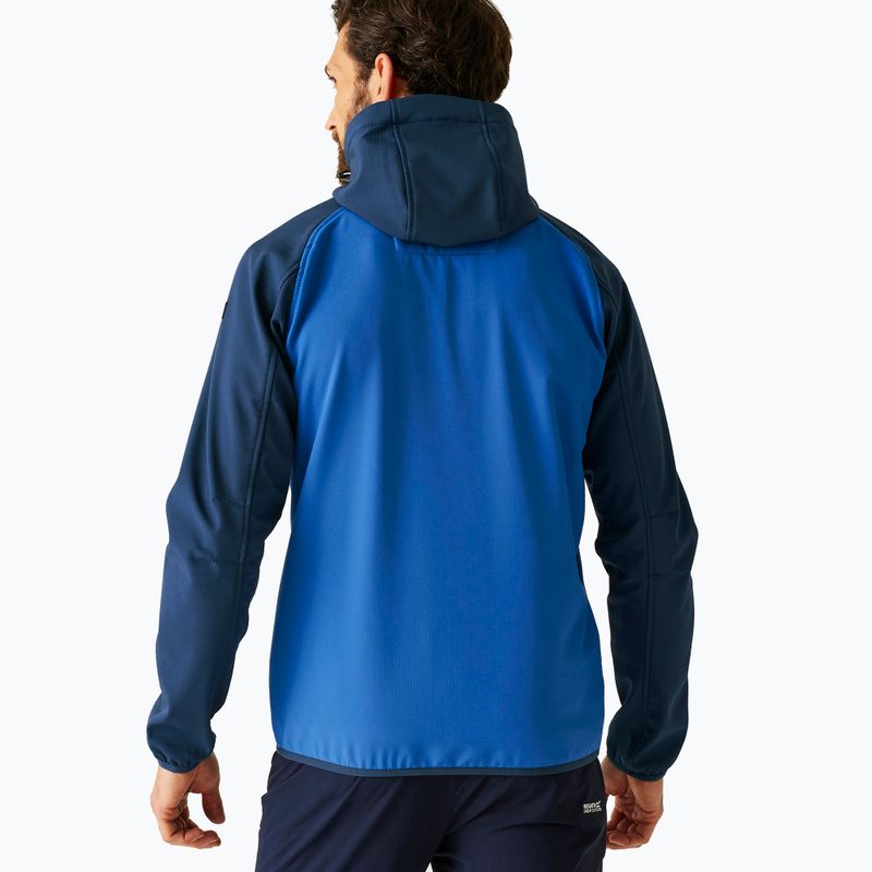 Vyriška softshell striukė REGATTA Arec III snorkel blue/moonlight denim 3