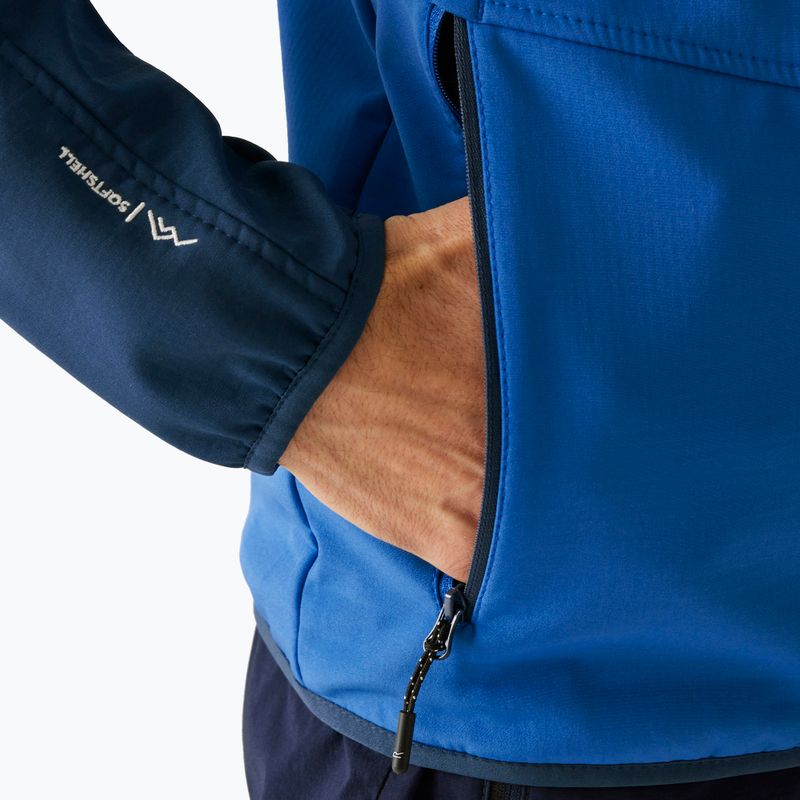 Vyriška softshell striukė REGATTA Arec III snorkel blue/moonlight denim 6