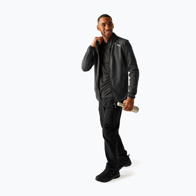 Vyriškas flisinis džemperis REGATTA Torrens black 2