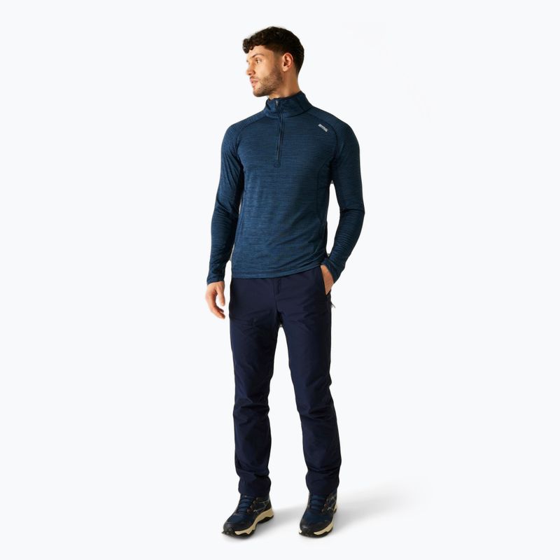 Vyriškas flisinis džemperis REGATTA Yonder II moonlight denim 2
