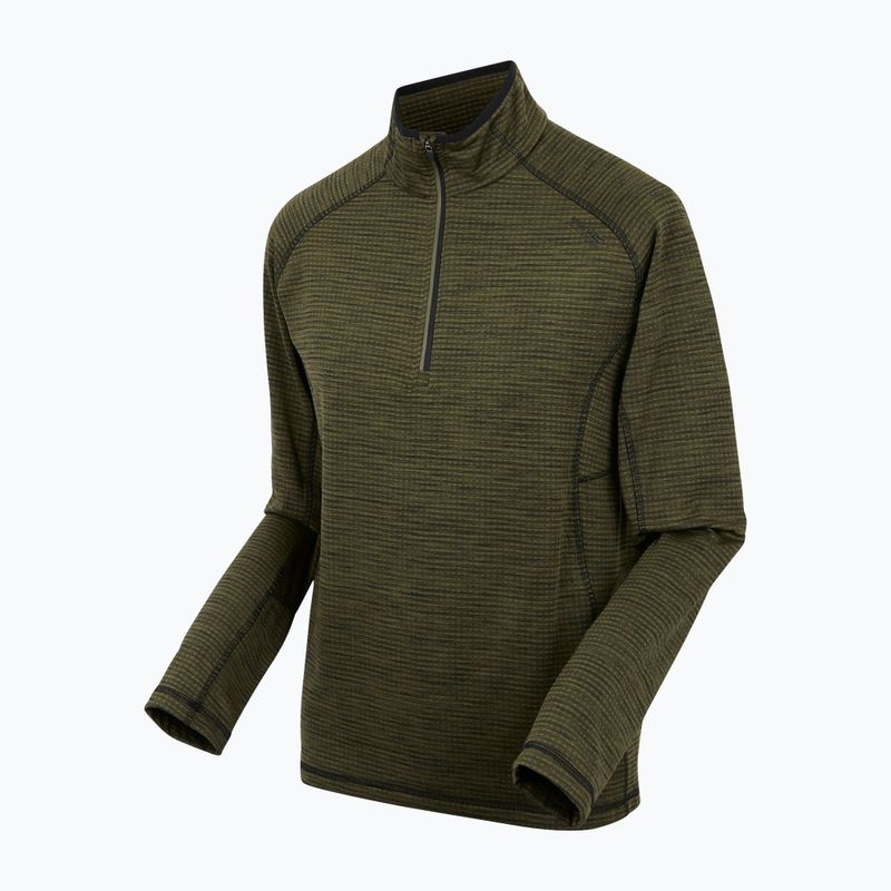 Vyriškas flisinis džemperis REGATTA Yonder II olive night 7